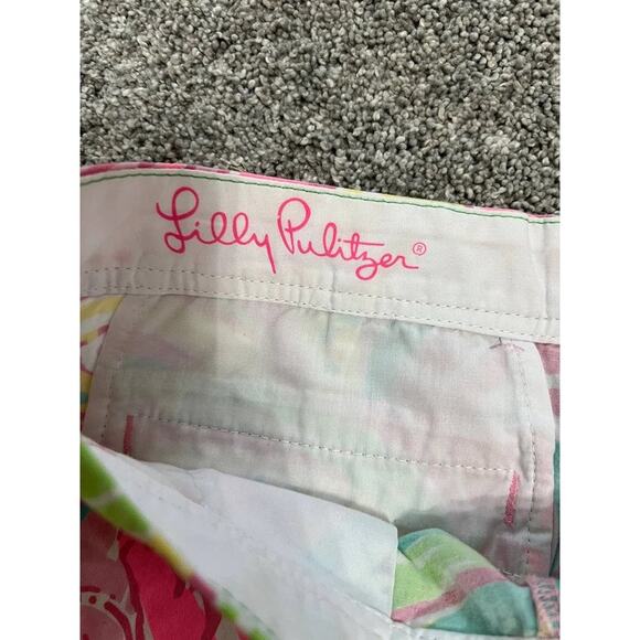 Lilly Pulitzer Buttercup All Nighter Shorts size 000 - Picture 4 of 4